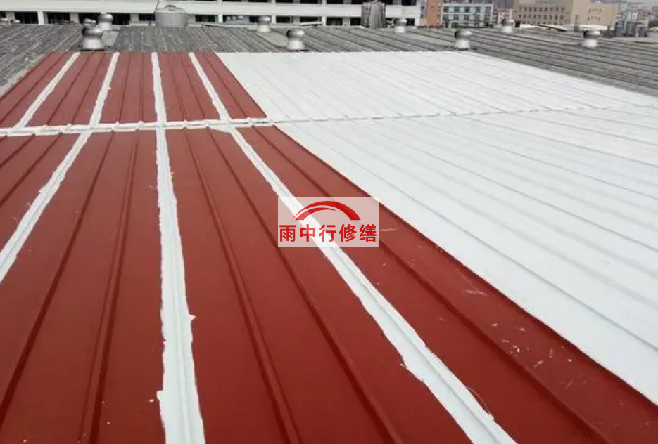 浙江万达广场商业钢结构金属屋面防水工程